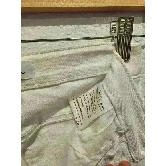 Kancan White 1/24 High-rise Buttonfly - Picture 2 of 4